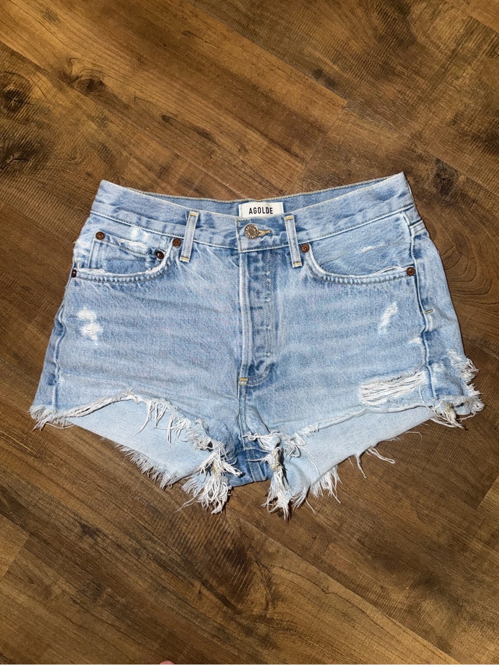 Agolde Jean Shorts